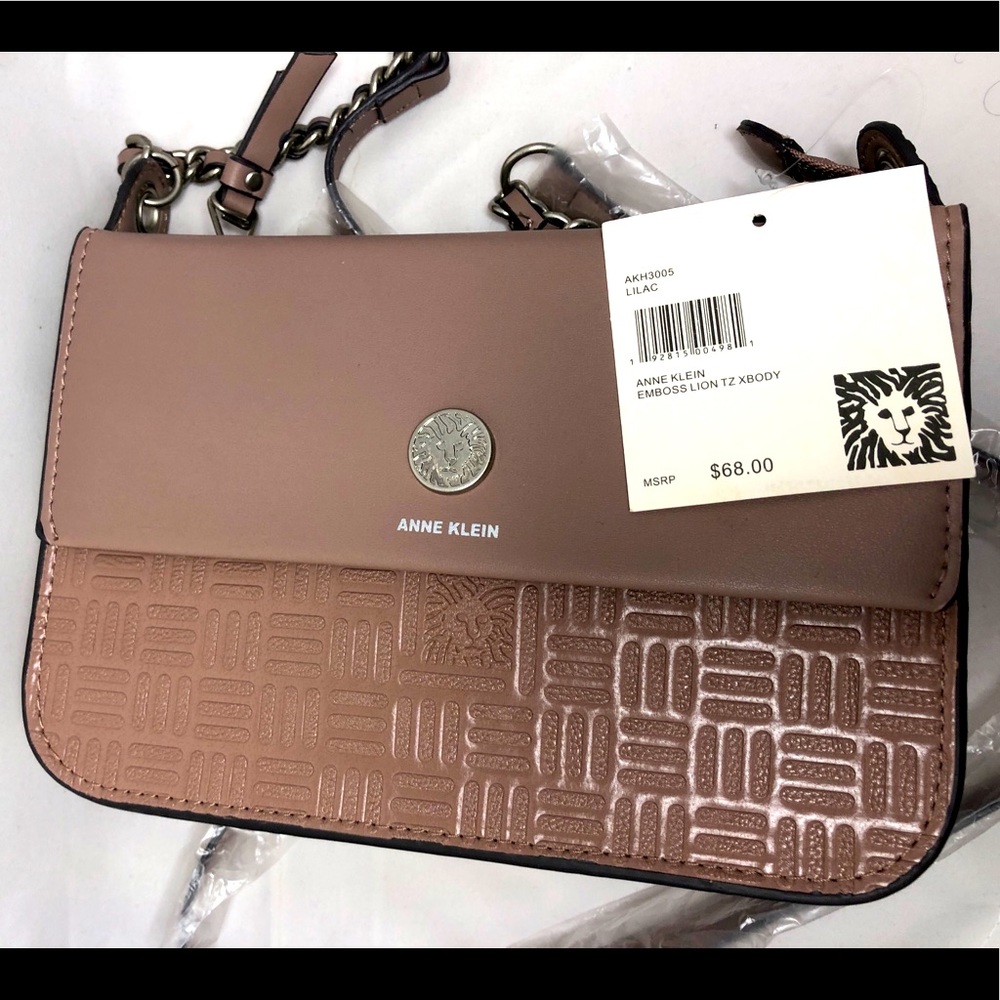 BNWT Anne Klein Beige Crossbody bag